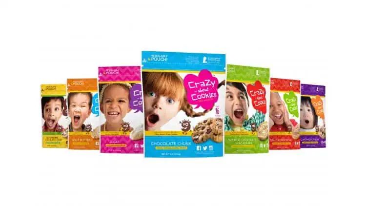 what are the benefits of stand up cookie pouches - crazy about cookies case study
